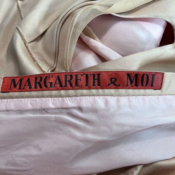 Margareth & Moi Pink Pleated with Chiffon Dress - Picture 11 of 12